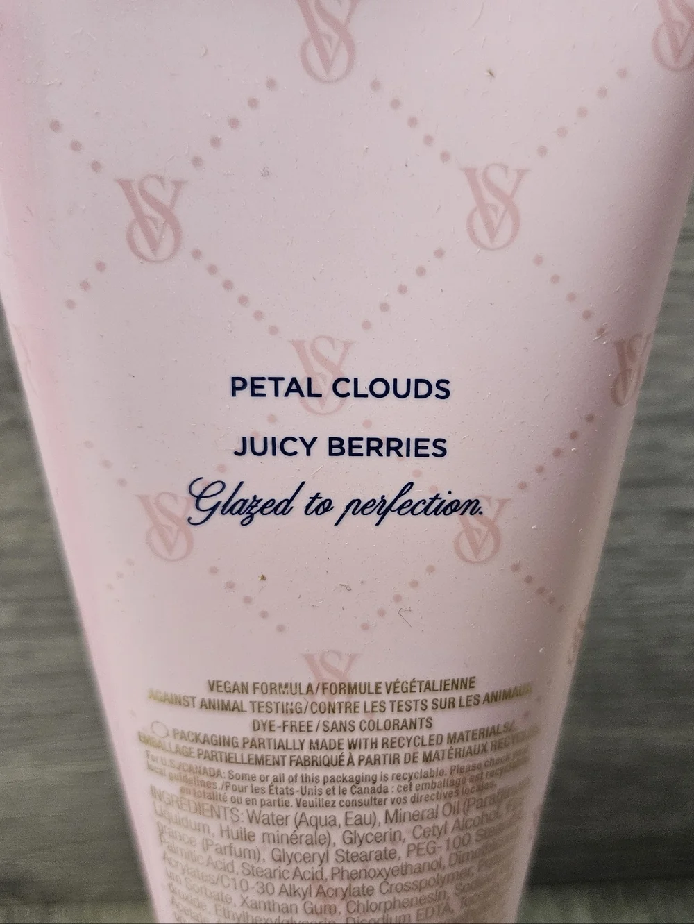 Victoria's Secret Glazed Petals & Berries Fragrance SET 8.4&8oz NEW BAKED BY VS